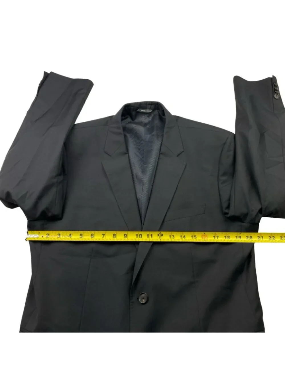 Hugo Boss Men's The James3/Sharp5 100% Wool 2-Button Blazer Navy • 44R-US | 54EU